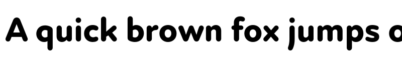 Preview of New Atten Round ExtraBold font