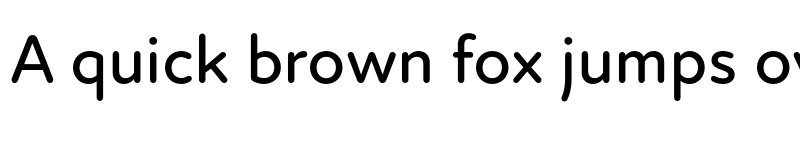 Preview of New Atten Round Medium font