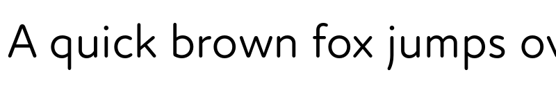 Preview of New Atten Round Regular font