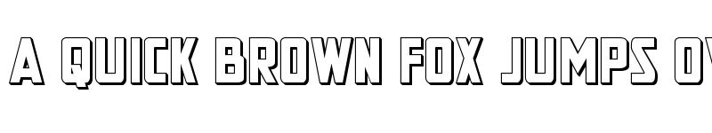 Preview of New Comic Title 3D Regular font