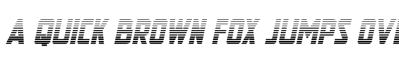 Preview of New Comic Title Gradient Ital Regular font