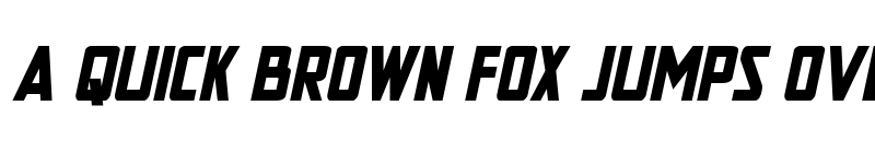 Preview of New Comic Title Italic Regular font