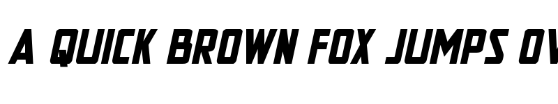 Preview of New Comic Title Spaced Italic Regular font