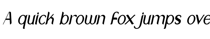 Preview of New Crown Light Italic_DEMO font