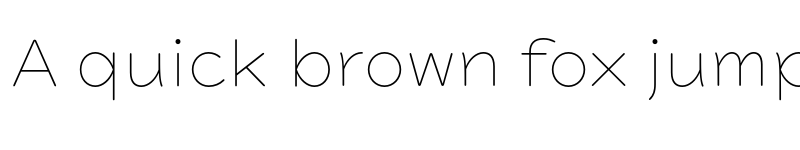 Preview of New Farm Thin font