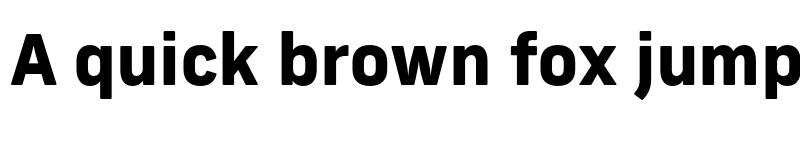 Preview of New Frank ExtraBold font