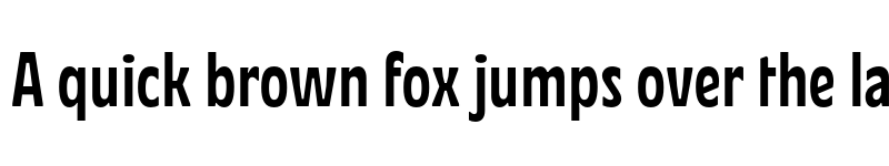 Preview of New Herman Bold font