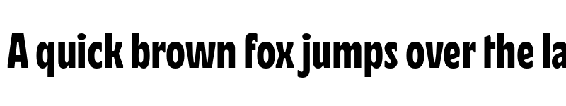 Preview of New Herman ExtraBold font