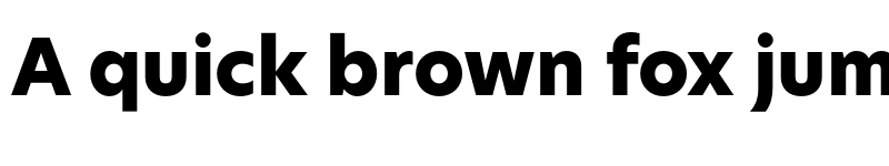 Preview of New Hero ExtraBold font