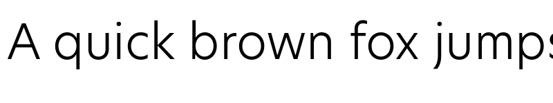 Preview of New Hero Light font