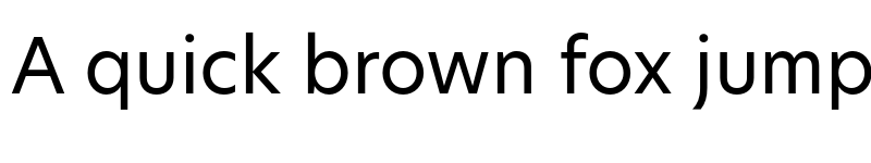 Preview of New Hero Regular font