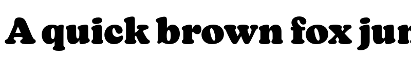 Preview of New Kansas Black font