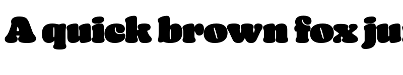 Preview of New Kansas Heavy font