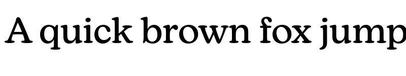 Preview of New Kansas Medium font