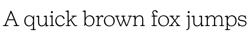 Preview of New Kansas Thin font