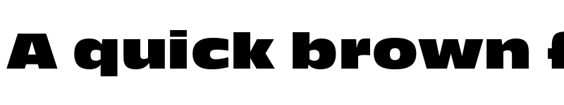 Preview of New Nord Extended Heavy font