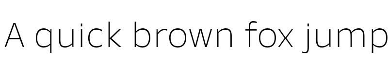 Preview of New Nord Thin font