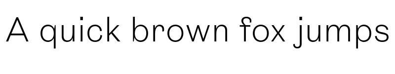 Preview of New Reason Light font