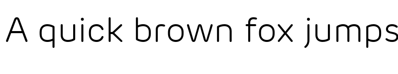 Preview of New Rubrik Light font