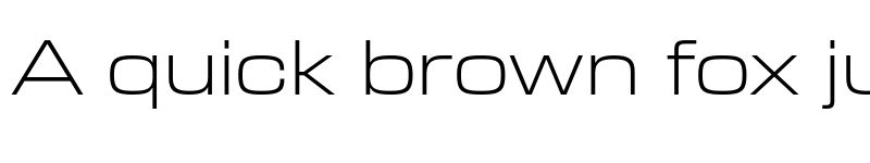 Preview of New Science Light Extended font