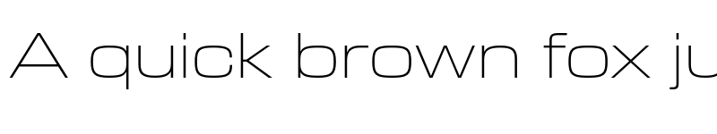 Preview of New Science Thin Extended font