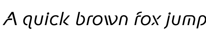 Preview of New Shape Book Oblique font