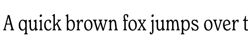 Preview of New Spirit Light Condensed font