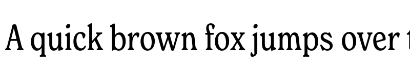 Preview of New Spirit Regular Condensed font