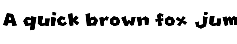 Preview of New Super Mario Font U Regular font