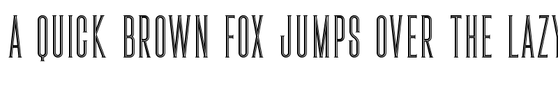 Preview of New York Line Regular font