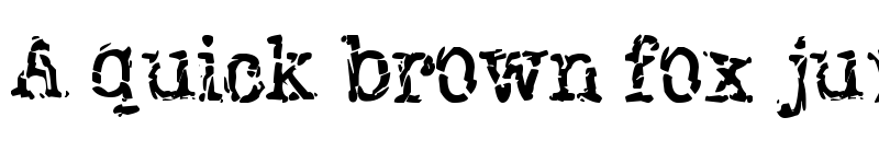 Preview of New York Punk Regular font