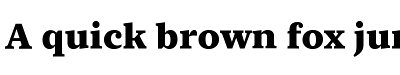 Preview of New York Small Heavy font