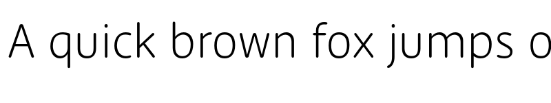 Preview of New Zen Light font