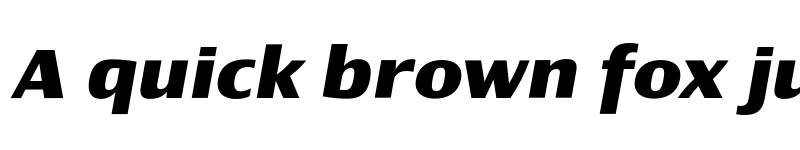 Preview of Newbery Sans Pro Xp Bold It font