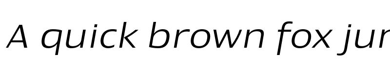 Preview of Newbery Sans Pro Xp Light It font