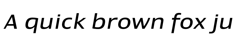 Preview of Newbery Sans Pro Xp Regular It font