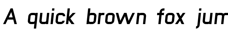 Preview of NewMedia Fett Kursiv font