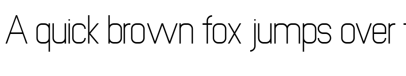 Preview of NewMedia Regular font