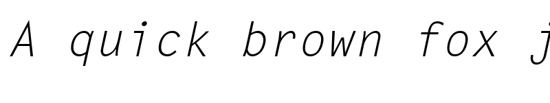 Preview of Newport Gothic Italic font