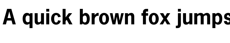 Preview of News Gothic Std Bold font