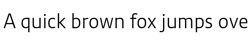 Preview of NewsSansWebSubset Light font