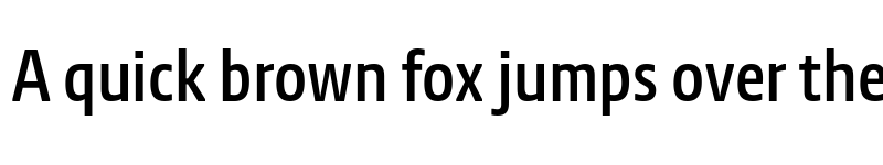 Preview of NewsSansWebSubset SemiBoldCond font