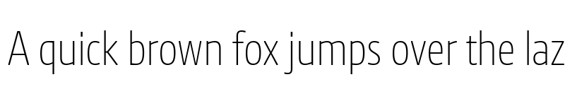 Preview of NewsSansWebSubset ThinCond font