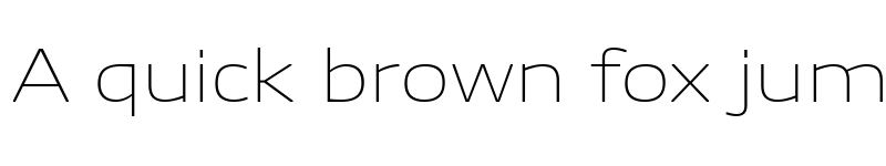 Preview of NewsSansWebSubset ThinExtended font