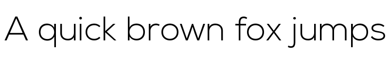 Preview of Nexa Light Regular font