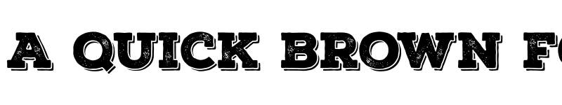 Preview of Nexa Rust Slab Black Shadow 01 font