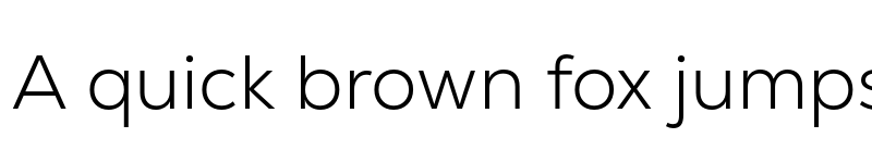 Preview of NexaText Light font