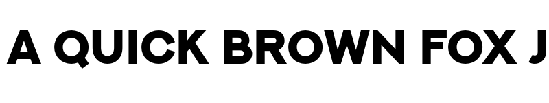 Preview of NEXT ART Heavy font