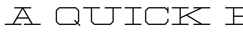 Preview of NH Rail Light font