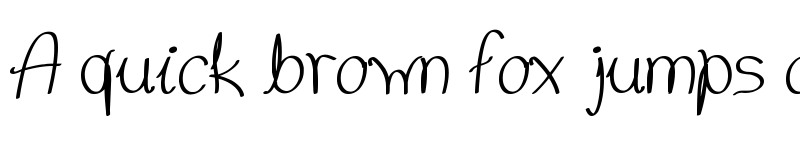 Preview of Nice Written Regular font